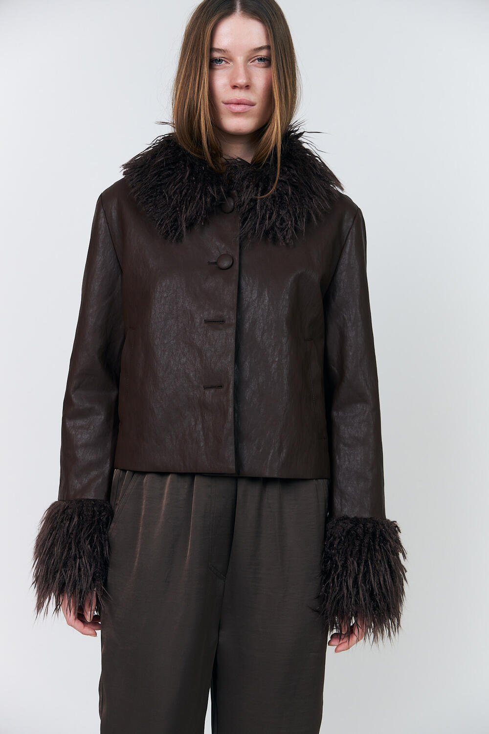 TracyLL jakke - 59 Brown
